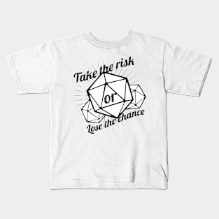 Pen and Paper Dice Quote Kids T-Shirt